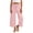 Pink a1, variant on UQJfacai Capri Pants for Girls High Waisted Wide Leg Linen Palazzo Trousers Pull On Elastic Smock Waist Loose Flowy Pants 4-14 Years