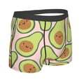 thumbnail image 3 of Balery Cute Avocado Men's Boxer Briefs, Soft and Breathable Cotton Underwear with nylon Waistband-Medium, 3 of 9