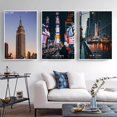 thumbnail image 4 of Pósteres de paisajes urbanos de viajes de Nueva York, famosa ciudad estadounidense moderna, pintura en lienzo e impresiones, arte de pared, foto HD, decoración del hogar, 4 of 5