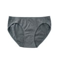 thumbnail image 4 of GEWSEY Women's Organic Cotton Underwear Full Briefs Soft Breathable Ladies Panties pack of 5 (Black, L), 4 of 9