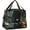 Tropical Flowers, variant on Insulated Lunch Bag Satchel for Girls School and Work, Thermal Reusable Office Lunch Box for Women (Charcoal)