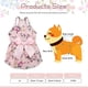 thumbnail image 1 of 6 Pieces Puppy Dog Dress Pet Bowknot Princess Dress Puppy Floral Vest Skirt Pet Summer Dress Dog Cute Rosette Sundress Apparel for Small Dog Cat Pet (, 1 of 4