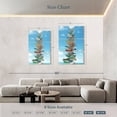 thumbnail image 4 of Elephant Stock Bahamas Beach Signs Wall Art - Vertical Multi Panel Canvas - Living Room Wall Decor - Places Multi Panel - Blue And White Decor - 42" x 65", 4 of 8