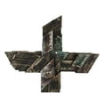 thumbnail image 5 of Rustic Country Farmhouse Western Multi Layer Faux Plank Wood Collage Wall Cross, 5 of 8