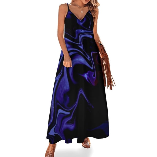 Vestido sin mangas Blue Whispers Vestidos de mujer Vestidos de noche para mujer Vestidos de verano para mujer Vestido de fiesta
