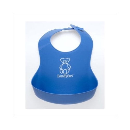 Baby Bjorn Bib in Blue - Walmart.com