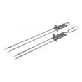 thumbnail image 3 of BBQ-AID Premium Barbecue Metal Skewers for Kabobs with Quick Release - Double Pronged, Stainless Steel Metal Skewers for Grilling, 3 of 7