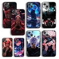 thumbnail image 2 of Jujutsu Kaisen-funda de silicona suave para teléfono móvil, carcasa negra de Anime para Apple iPhone 15 14 13 12 Mini 11 XS XR X 8 7 Pro Max Plus, 2 of 5