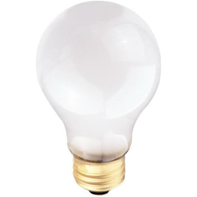 70860 100 Watts Light Bulb Frosted Rough Service Specialty, Pack Of 6