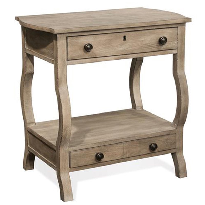 Riverside Furniture Juniper 2 Drawer Nightstand Walmart Com Walmart Com