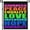 Color 5, variant on Newhomestyle Pride Garden Flag Kindness Peace Equality Love Inclusion Hope Diversity Linen Flag Gay Pride Month Flag 12 x18 inch Double Sided for Pride Month Outdoor Yard Decorations