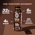 thumbnail image 2 of Koia Elite Plant Based Protein Shake, Chocolate, 32g Protein, 4g Sugar, 6g Prebiotic Fiber, Pre & Post Workout Nutritional Drink, No Seed Oils, Dairy-Free, Gluten-Free, Non-GMO, 12 Fl Oz (Pack of 12), 2 of 8