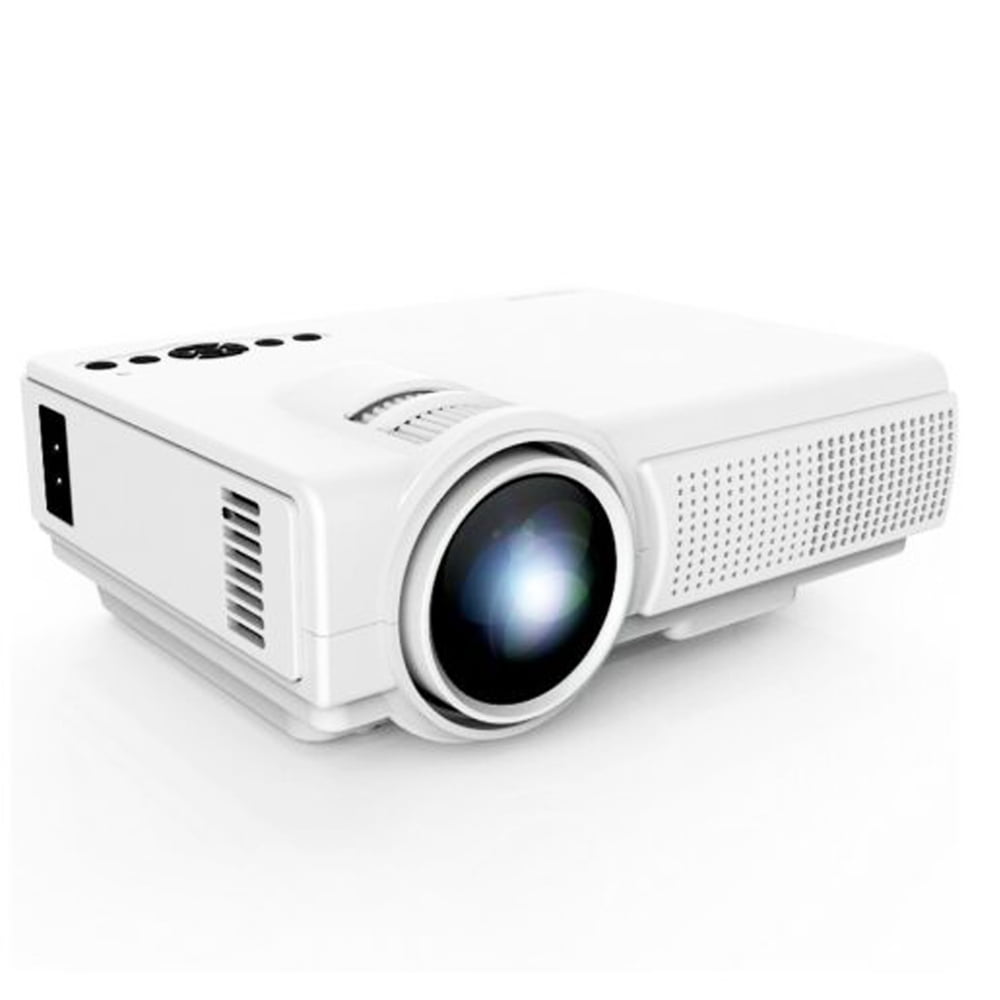 AV for Home Theater Entertainment USB Projector TENKER VGA 20% Lumens Mini Projector with 170 Display LED Full HD Video Projector Compatible with 1080P HDMI Party and Games 