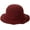 Wine Red, variant on CoCopeaunts Wool Bucket Hat Women's Simple Bow Fisherman Hat Travel All-Match Knitted Fashion Autumn Winter Warm Basin Hat