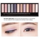 thumbnail image 1 of Paleta de sombras de ojos mate con purpurina de 12 colores, maquillaje, pigmento de Color tierra yeacher  Paleta de sombras de ojos, 1 of 7