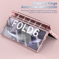 thumbnail image 6 of ShellTech for Samsung Galaxy Z Fold 6 Case, Magnetic Hinge S Pen Holder Case with Kickstand and Slim Stylus Replacement,with Hinge Protection Screen Protector Kickstand Slim Case Cover,Rosegold, 6 of 8