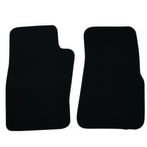 Ikon Motorsports Compatible with 96-02 Ford Ranger OE Factory Style Black Nylon Carpet Car Floor Mats Front Rear 2pcs 1996 1997 1998 1999 2000 2001 2002