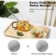 thumbnail image 2 of Long Handle Tea Ball, 2Pcs Stainless Steel Tea Infuser for Loose Leaf Tea, Premium Tea Strainers & Filters with Handle, 2 of 4