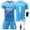 1 COURTOIS, variant on KuruS 2425 Spain Soccer Club Jerseys 4 Piece Sets, Number 9 MBAPPE Printed Short Sleeve Shirts Shorts Soccer Kits with Socks and Kneepads, RM Goalkeeper Style Soccer Suits for Kids, 9/28