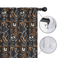 thumbnail image 4 of Blackout Kids Curtains,Spooky Halloween Pattern Childrens Insulated Curtains Set Of 2,Bedroom Essentials,Toddler Room Decor 52"x63", 4 of 5