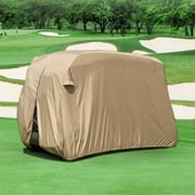 Durable Four Person Golf Cart Cover Tan GCC-F22