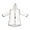 Clear, variant on lmcalzta Baby Clothes Unisex Raincoats Button Hooded Onesies with Pockets Transparent Rain Coat for Girls Boys
