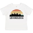 thumbnail image 3 of Inktastic Los Angeles California Skyline Retro Boys or Girls Toddler T-Shirt, 3 of 5