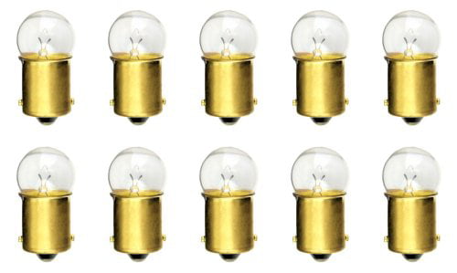 14 V G-4.5 shape CEC Industries #57 Bulbs Box of 10 3.36 W BA9s Base 