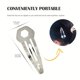 thumbnail image 4 of Be Prepared for Anything with our Multi-Functional EDC Survival Kit Hair Clip - Perfect for Outdoor Camping Emergencies - For Girls, Women, and Ladies, 4 of 4