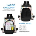 thumbnail image 6 of FORMRS Women's Travel Backpack Purse Anti-Theft Hidden Pockets Casual Shoulder Bag, Polka Dot, 6 of 7