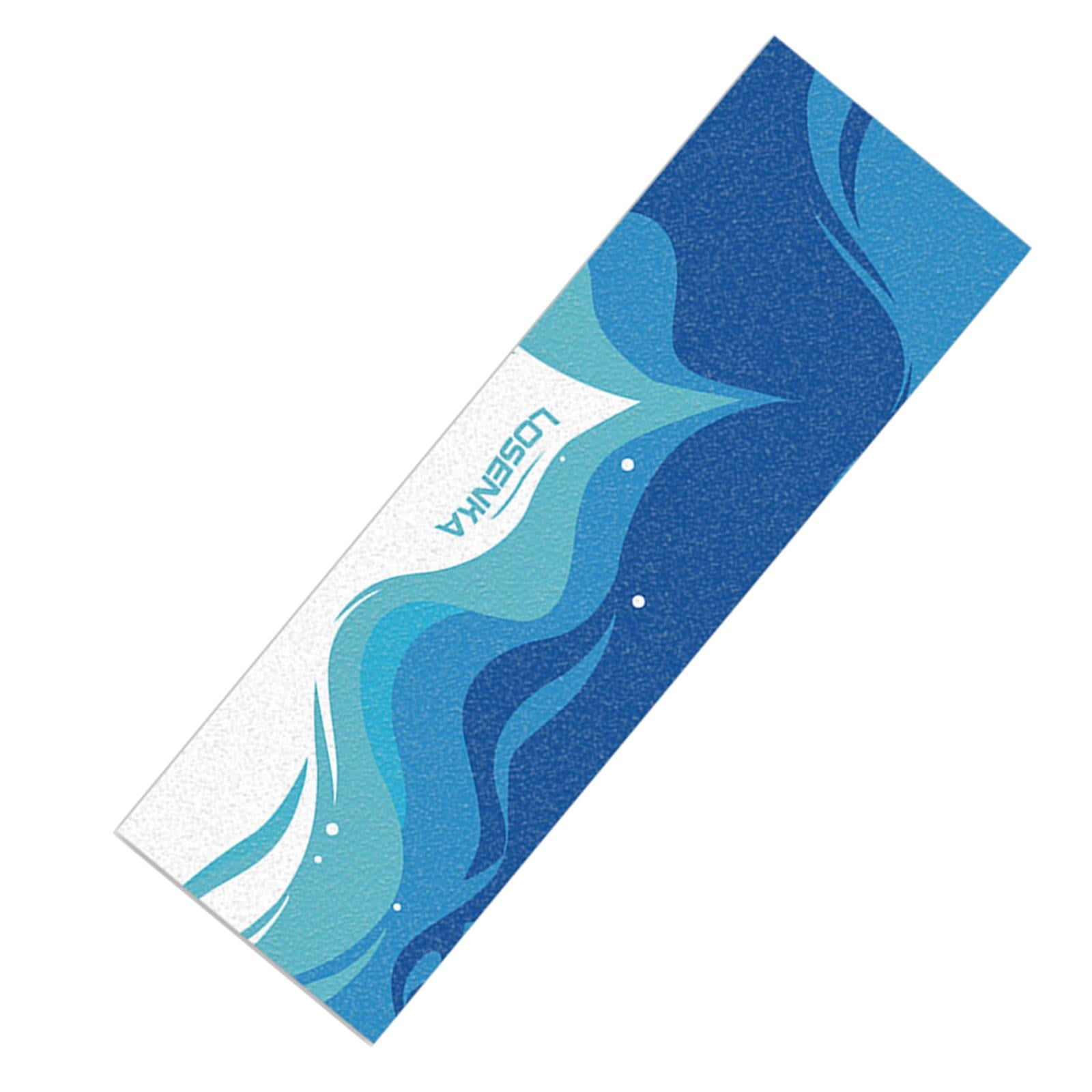 colaxi 3xSkateboard Skate Board Scooter Longboard Tape Grip Waves