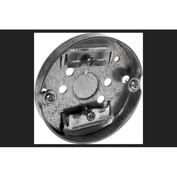 Hubbell Raco 8292 Rnd Ceiling Pan 3.5"