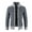 Gris Foncé, variante sur Sarkoyar Cardigan pour Homme à Fermeture Éclair avec Poche en Polyester Détail Précis Chandail pour Homme pour Rendez-Vous
