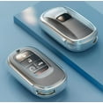 thumbnail image 4 of for Honda Key Fob Cover , Soft TPU 360 Degree Car Key Case Protector for 2022 2023 Honda Civic Pilot Honda Accord Honda CR-V XRV HR-V City with Keychain, 4 of 8