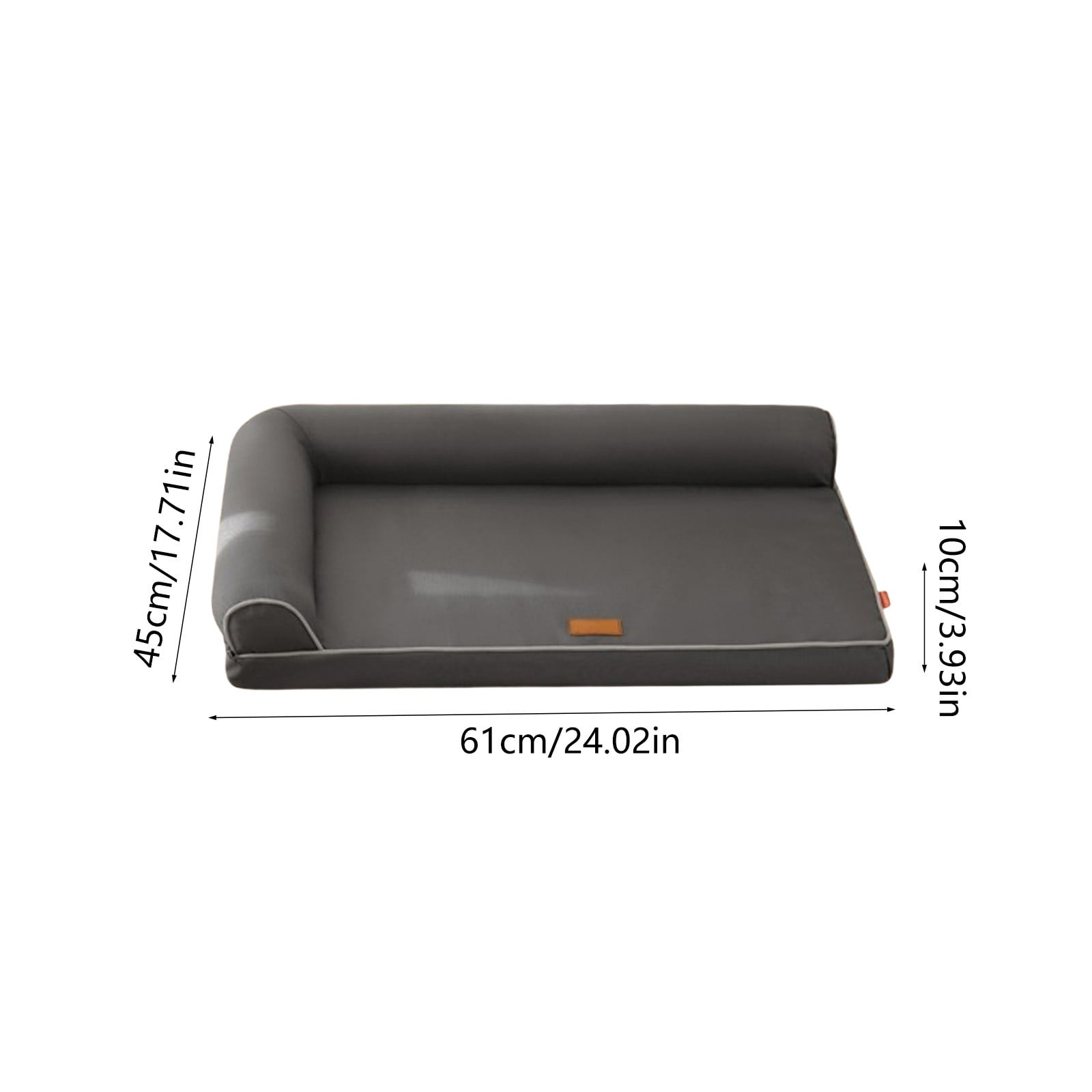 Pet Sofa All‑Season Dog Bed Waterproof Non Slide Portable Sleeping Mat with Removable Washable Cover for Floor Crate