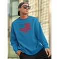 thumbnail image 2 of Usa Flag 4Th Of July Sweatshirt Men -Image by Shutterstock, Male Large, 2 of 4