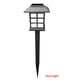 thumbnail image 2 of Lámpara de tierra de 8 piezas Lámpara de jardín cuadrada de energía solar Luz de noche LED para exteriores para pasarela, luz cálida Eigraketly HA002840-02B×8, 2 of 7