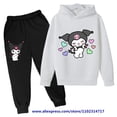 thumbnail image 5 of Hello Kitty-chándal informal para bebé, sudaderas con capucha Kuromi para niño y niña, pantalones largos, conjuntos de 2 uds., traje deportivo para niño, conjuntos de ropa y pantalón, 5 of 5