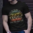 thumbnail image 2 of 15Th Birthday Made In February 2008 Limited Edition V2 TShirt, 2 of 6