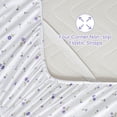 thumbnail image 2 of Twin Size Sheet Set Paisley Printed Bed Sheets for Single Bed Piece Microfiber Fitted Sheet with ” Deep Pocket & Straps Patterned Bedding Sheets & Pillowcase Set, 2 of 8