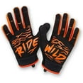 thumbnail image 2 of RocRide Animalz Orange Tiger Full Finger Cycling Gloves for Mountain Biking, Road and BMX. Womens Large., 2 of 6