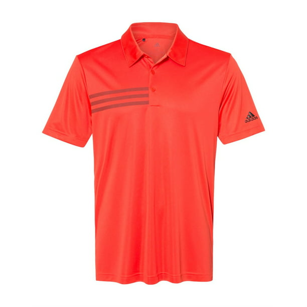 Teken een foto Labe Controversieel Adidas - 3-Stripes Chest Sport Shirt - Color - Blaze Orange/ Black - Size -  4XL - Walmart.com
