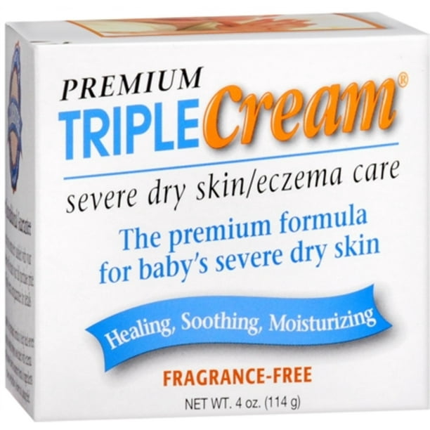 Premium Triple Cream Severe Dry Skin/Eczema Care 4 oz