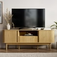 thumbnail image 2 of FURNIWAY Modern TV Stand with Storage, Entertainment Center up to 70 Inches, 2 of 7