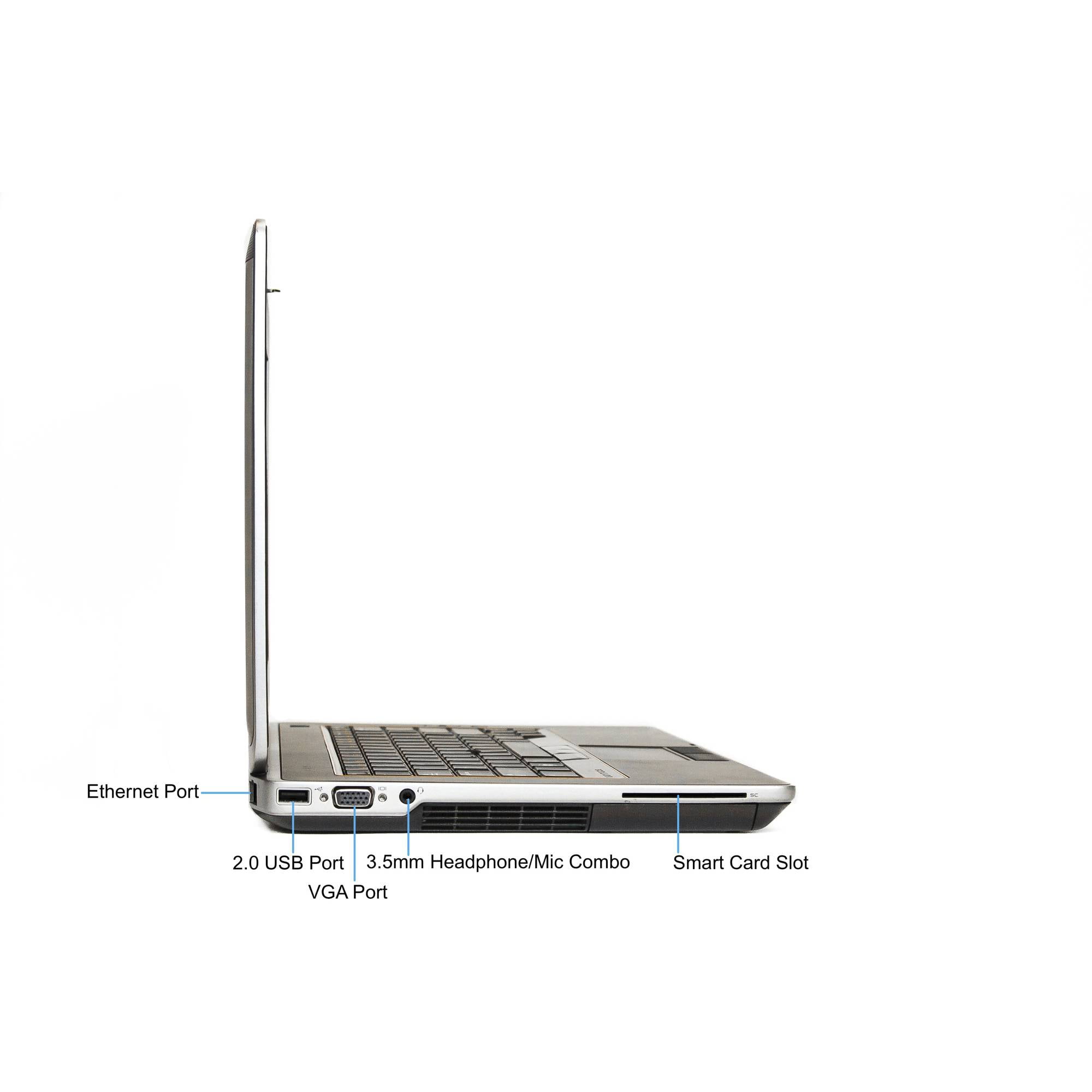 Restored Dell 14" E6420 Laptop PC with Intel Core i5 Processor, 4GB Memory, 128GB Solid State Drive and Windows 10 Pro (Refurbished)