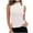 White, variant on Tbopshirt Tank Tops for Women,Womens Tops,Fashion Womens Solid Slimming Sleeveless Round-Neck Tank top Ladies Vest,T-shirt Vest Tee Blouse,Womens Fashion