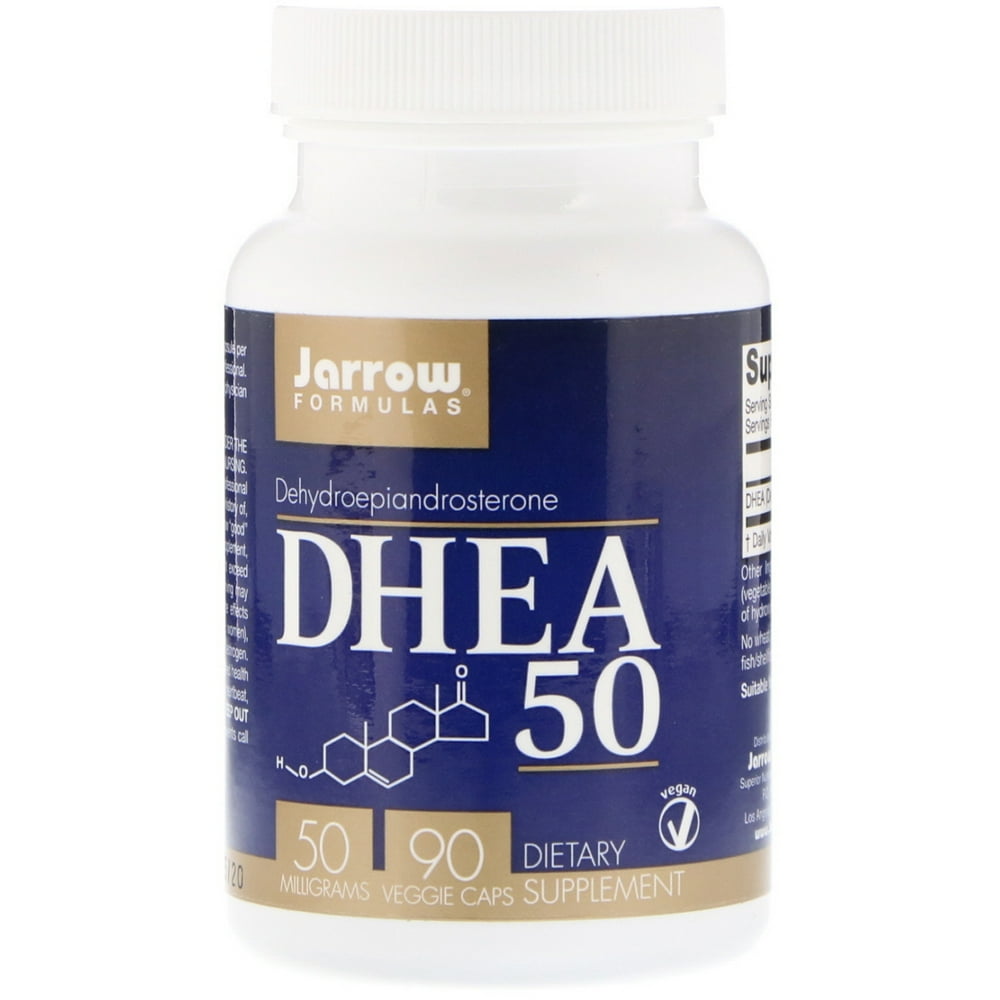 Jarrow Formulas DHEA, Supports Energy, 50 mg, 90 Caps
