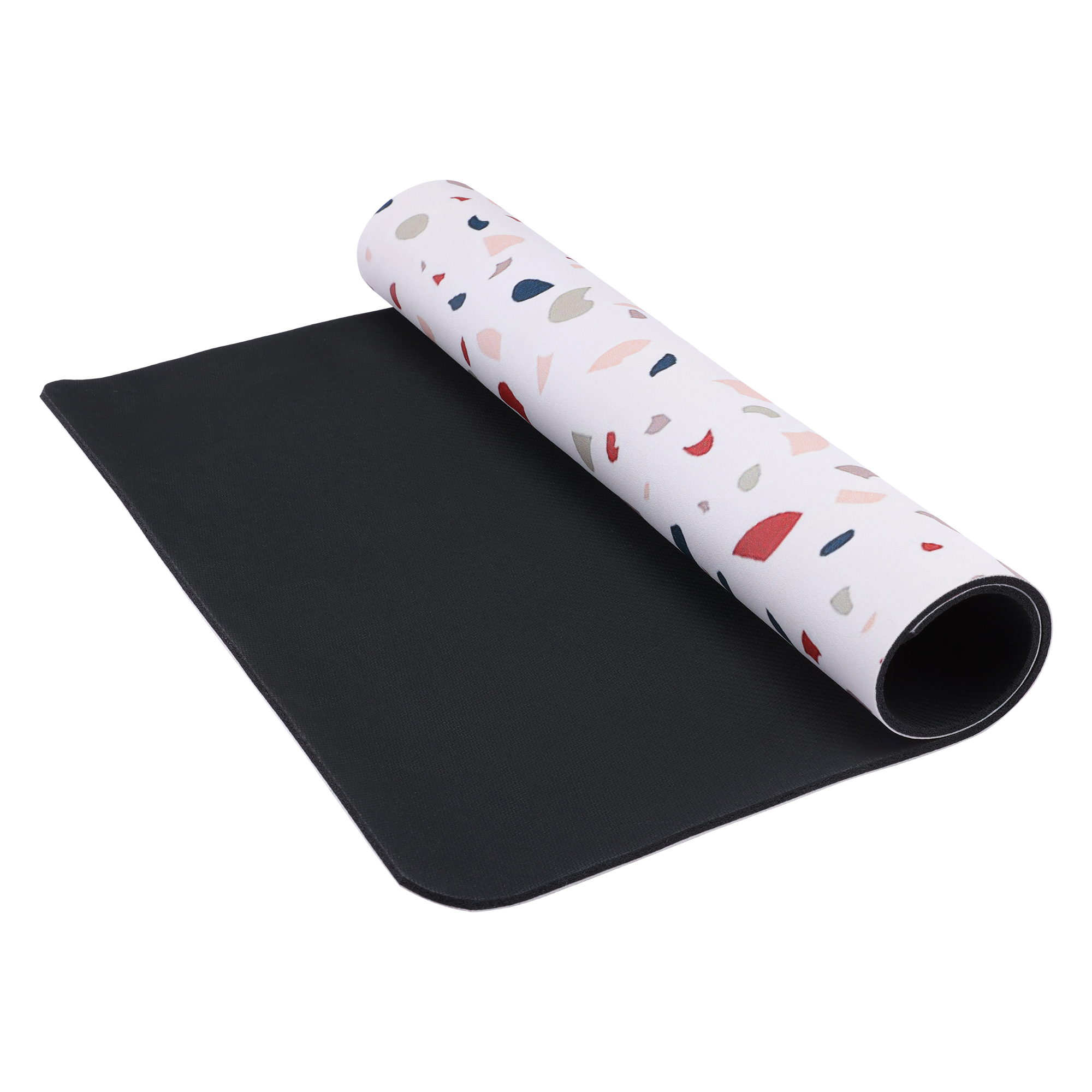 Unique Bargains Absorbent Dish Drying Mat for Kitchen Counter White 19.7*15.7 inch