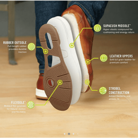 Florsheim - Florsheim Crossover Lace to Toe Sneaker Weekend Shoes