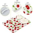 thumbnail image 3 of Cherry Fruits Dish Drying Mats for Kitchen 18x24 inch Drying Mat Absorbent Microfiber Dish Mat Drainer Rack Mats Fast Dry for Kitchen Counter, 3 of 7